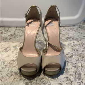 Champaign high heel sandals